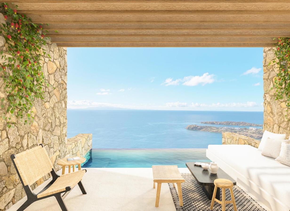 Eden View Suites & Villas プラティス・ヤロス エクステリア 写真
